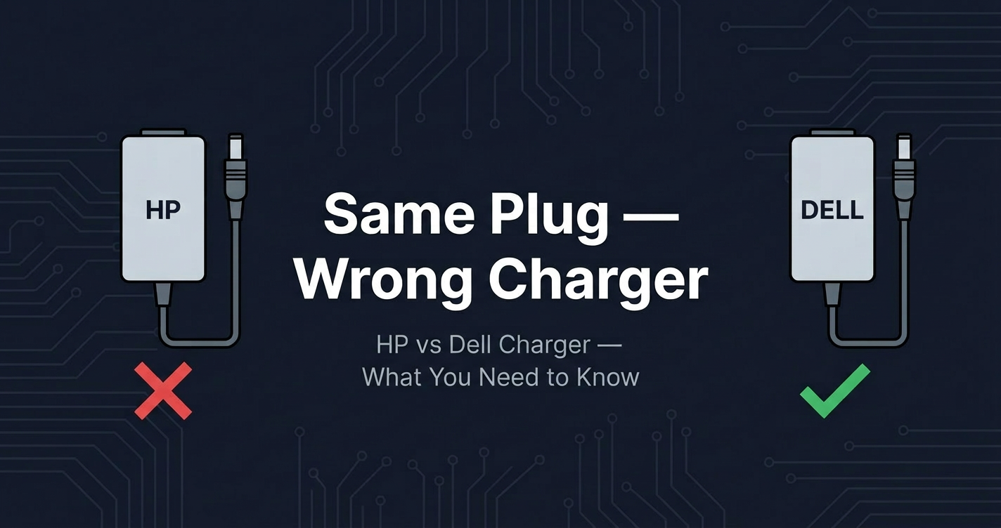 HP vs Dell Charger